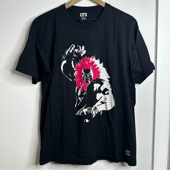 Uniqlo Capcom UT Street Fighter Akuma Gouki Large T-Shirt - Picture 1 of 5